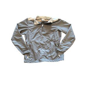Nike Golf Windbreaker Seafoam Green Quarter Zip Lightweight Running Size M